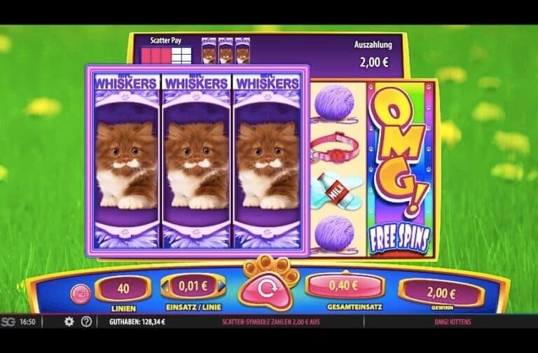 OMG Kittens Slot Win