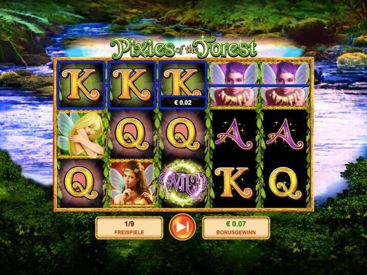 Pixies Of The Forest Slot Freespins