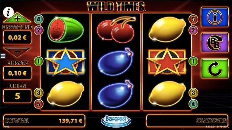 Wild Times Slot